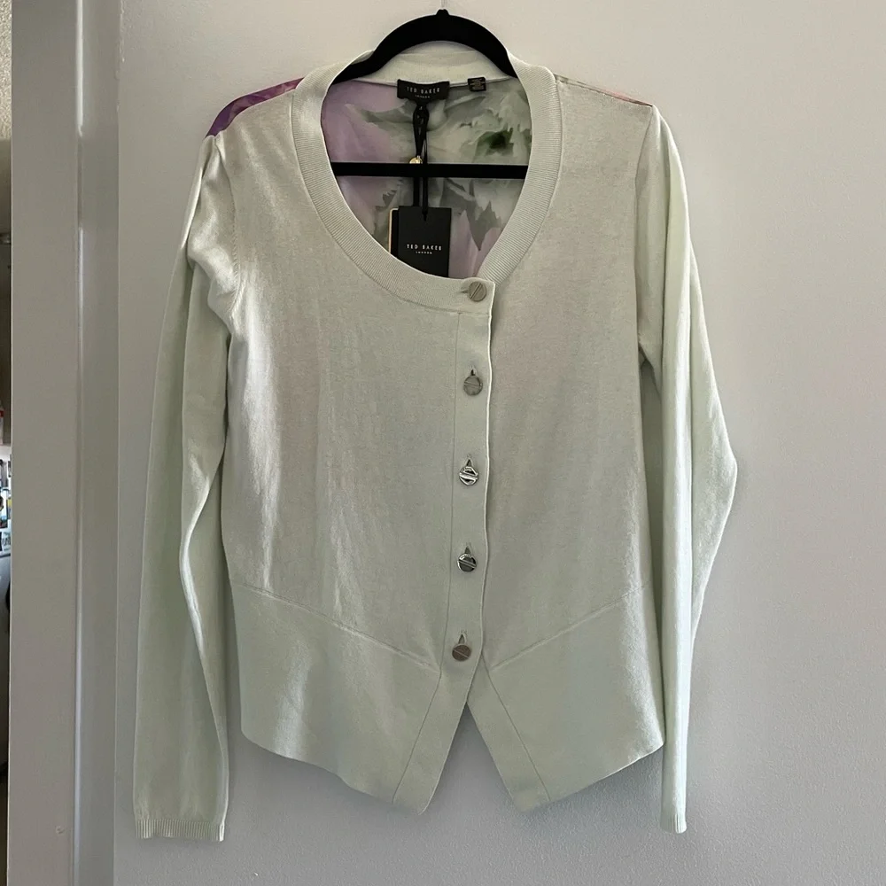 Ted Baker Sugar Sweet Floral Cardigan - Picture 2 of 6